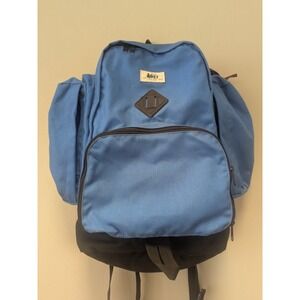 Vintage REI Outdoor Backpack Blue Hiking Daypack Retro Camping Pack